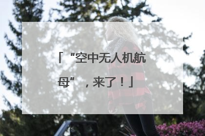 “空中无人机航母”，来了！