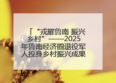 “戎耀鲁南 振兴乡村”——2025年鲁南经济圈退役军人投身乡村振兴成果展销会盛大启幕