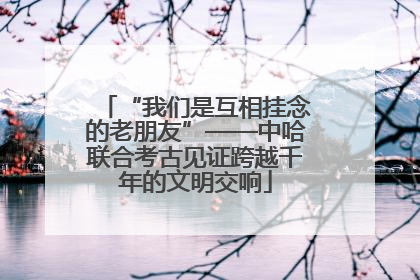 “我们是互相挂念的老朋友”——中哈联合考古见证跨越千年的文明交响