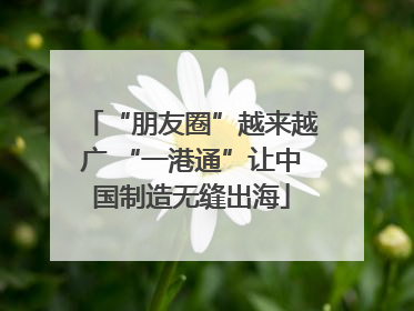 “朋友圈”越来越广 “一港通”让中国制造无缝出海