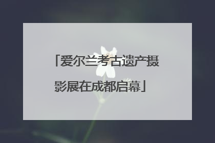 爱尔兰考古遗产摄影展在成都启幕