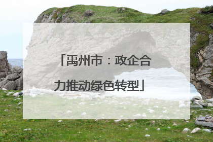 禹州市：政企合力推动绿色转型