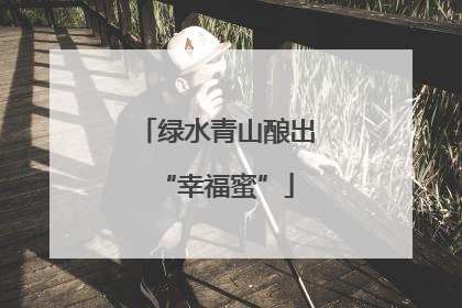 绿水青山酿出“幸福蜜”