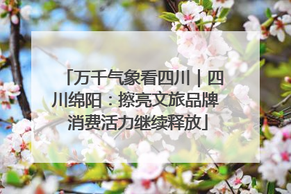 万千气象看四川｜四川绵阳：擦亮文旅品牌 消费活力继续释放