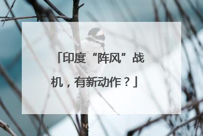 印度“阵风”战机，有新动作？