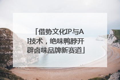 借势文化IP与AI技术，绝味鸭脖开辟卤味品牌新赛道