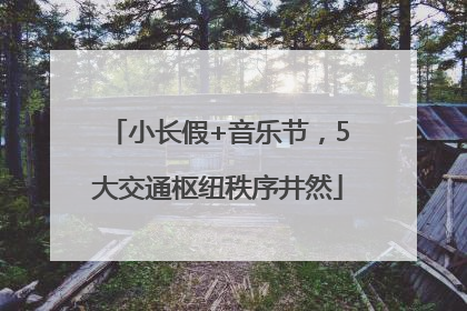 小长假+音乐节，5大交通枢纽秩序井然