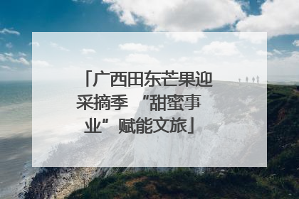 广西田东芒果迎采摘季 “甜蜜事业”赋能文旅