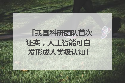 我国科研团队首次证实，人工智能可自发形成人类级认知