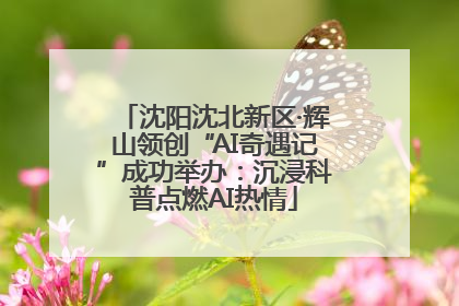 沈阳沈北新区·辉山领创“AI奇遇记”成功举办：沉浸科普点燃AI热情