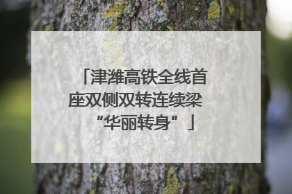 津潍高铁全线首座双侧双转连续梁“华丽转身”