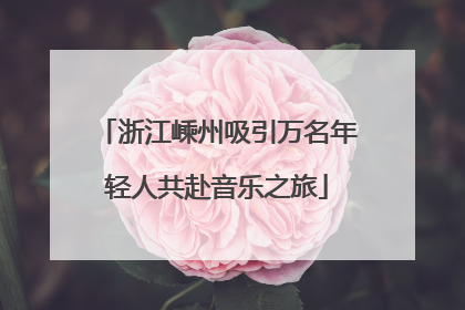 浙江嵊州吸引万名年轻人共赴音乐之旅