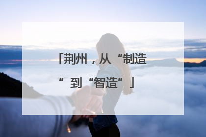 荆州，从“制造”到“智造”
