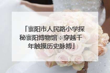 襄阳市人民路小学探秘襄阳博物馆：穿越千年触摸历史脉搏