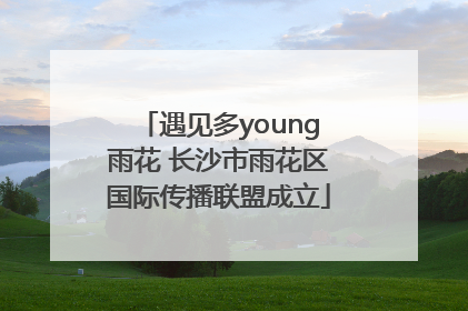遇见多young雨花 长沙市雨花区国际传播联盟成立