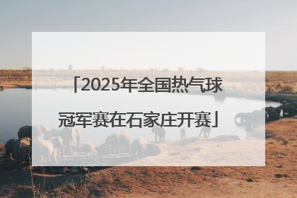 2025年全国热气球冠军赛在石家庄开赛