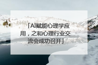 AI赋能心理学应用，之和心理行业交流会成功召开